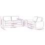 2-teilige Sofagarnitur aus taupegrauem Stoff von , Sofas - Ref: Foro24-3201889, Preis: 475,26 €, Rabatt: %