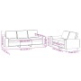 2-teilige Sofagarnitur aus taupegrauem Stoff von , Sofas - Ref: Foro24-3201905, Preis: 571,54 €, Rabatt: %