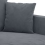 Dark gray velvet 3-piece sofa set with cushions by , Sofas - Ref: Foro24-3201731, Price: 617,48 €, Discount: %