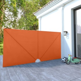 Terracotta color terrace folding side awning 400x200 cm by vidaXL, Umbrellas - Ref: Foro24-44574, Price: 82,99 €, Discount: %