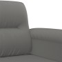 Sofa set with cushions 3 pieces dark gray microfiber fabric by , Sofas - Ref: Foro24-3202358, Price: 640,49 €, Discount: %