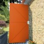 Terracotta color terrace folding side awning 400x200 cm by vidaXL, Umbrellas - Ref: Foro24-44574, Price: 82,99 €, Discount: %