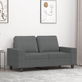 Sofá de 2 plazas de tela gris oscuro 120 cm de , Sofás - Ref: Foro24-359384, Precio: 257,58 €, Descuento: %