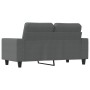 Sofá de 2 plazas de tela gris oscuro 120 cm de , Sofás - Ref: Foro24-359384, Precio: 257,27 €, Descuento: %