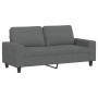 Sofá de 2 plazas de tela gris oscuro 140 cm de , Sofás - Ref: Foro24-359392, Precio: 233,35 €, Descuento: %