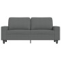 Sofá de 2 plazas de tela gris oscuro 140 cm de , Sofás - Ref: Foro24-359392, Precio: 233,35 €, Descuento: %