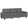 Sofá de 3 plazas de tela gris oscuro 180 cm de , Sofás - Ref: Foro24-359400, Precio: 317,99 €, Descuento: %