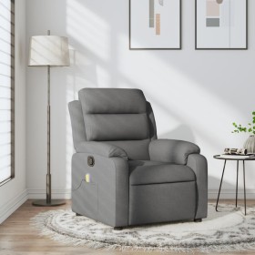 Dark Gray Fabric Reclining Massage Chair by , Armchairs - Ref: Foro24-373475, Price: 238,19 €, Discount: %