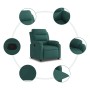 Sillón reclinable de tela verde oscuro de , Sillones - Ref: Foro24-373468, Precio: 226,42 €, Descuento: %