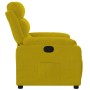 Sillón reclinable terciopelo amarillo de , Sillones - Ref: Foro24-373507, Precio: 216,75 €, Descuento: %