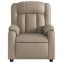 Cappuccino Faux Leather Recliner by , Armchairs - Ref: Foro24-373566, Price: 226,73 €, Discount: %