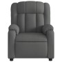 Sillón de masaje reclinable de tela gris oscuro de , Sillones - Ref: Foro24-373587, Precio: 253,99 €, Descuento: %