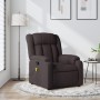 Dark Brown Fabric Reclining Massage Chair by , Armchairs - Ref: Foro24-373591, Price: 254,99 €, Discount: %