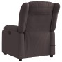 Sillón de masaje reclinable de tela marrón oscuro de , Sillones - Ref: Foro24-373591, Precio: 254,39 €, Descuento: %