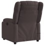 Sillón de masaje reclinable de tela marrón oscuro de , Sillones - Ref: Foro24-373553, Precio: 245,38 €, Descuento: %