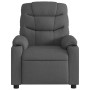 Sillón de masaje reclinable de tela gris oscuro de , Sillones - Ref: Foro24-374157, Precio: 294,84 €, Descuento: %