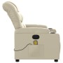 Cremefarbener Massagesessel aus Kunstleder von , Sessel - Ref: Foro24-374141, Preis: 269,81 €, Rabatt: %