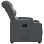 Sillón reclinable de cuero sintético gris de , Sillones - Ref: Foro24-374136, Precio: 224,99 €, Descuento: %