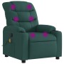 Dark Green Fabric Reclining Massage Chair by , Armchairs - Ref: Foro24-374162, Price: 238,99 €, Discount: %