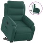 Sillón reclinable elevable tela verde oscuro de , Sillones - Ref: Foro24-3204986, Precio: 275,76 €, Descuento: %