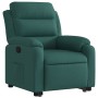 Sillón reclinable elevable tela verde oscuro de , Sillones - Ref: Foro24-3204986, Precio: 275,76 €, Descuento: %