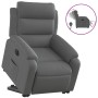 Sillón eléctrico reclinable elevable de tela gris oscuro de , Sillones - Ref: Foro24-3205005, Precio: 316,08 €, Descuento: %