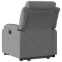 Sillón eléctrico reclinable elevable de tela gris oscuro de , Sillones - Ref: Foro24-3205005, Precio: 316,08 €, Descuento: %