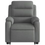 Sillón eléctrico reclinable elevable de tela gris oscuro de , Sillones - Ref: Foro24-3205005, Precio: 316,08 €, Descuento: %