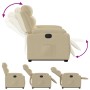 Cream Fabric Electric Liftable Recliner Chair by , Armchairs - Ref: Foro24-3205013, Price: 322,65 €, Discount: %