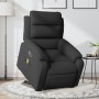 Sillón de masaje eléctrico reclinable elevable tela negro de , Sillones - Ref: Foro24-3205018, Precio: 329,39 €, Descuento: %