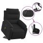 Sillón de masaje eléctrico reclinable elevable tela negro de , Sillones - Ref: Foro24-3205018, Precio: 331,99 €, Descuento: %