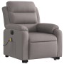 Liftable reclining electric massage chair taupe fabric by , Armchairs - Ref: Foro24-3205024, Price: 337,65 €, Discount: %