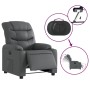 Gray Faux Leather Power Recliner by , Armchairs - Ref: Foro24-3206588, Price: 273,70 €, Discount: %