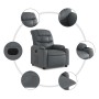 Gray Faux Leather Power Recliner by , Armchairs - Ref: Foro24-3206588, Price: 273,70 €, Discount: %