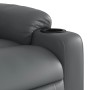 Gray synthetic leather electric reclining massage chair by , Armchairs - Ref: Foro24-3206595, Price: 262,67 €, Discount: %