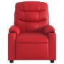 Sillón de masaje reclinable eléctrico de cuero artificial rojo de , Sillones - Ref: Foro24-3206597, Precio: 287,99 €, Descuen...