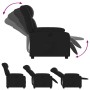 Sillón reclinable eléctrico de cuero sintético negro de , Sillones - Ref: Foro24-3205250, Precio: 259,99 €, Descuento: %