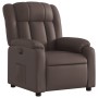 Sillón reclinable eléctrico de cuero sintético marrón de , Sillones - Ref: Foro24-3205252, Precio: 269,85 €, Descuento: %