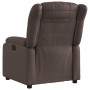 Sillón reclinable eléctrico de cuero sintético marrón de , Sillones - Ref: Foro24-3205252, Precio: 269,85 €, Descuento: %