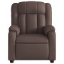 Sillón reclinable eléctrico de cuero sintético marrón de , Sillones - Ref: Foro24-3205252, Precio: 269,85 €, Descuento: %