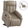 Sillón elevable eléctrico cuero artificial capuchino de , Sillones - Ref: Foro24-3205284, Precio: 317,93 €, Descuento: %