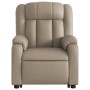 Sillón elevable eléctrico cuero artificial capuchino de , Sillones - Ref: Foro24-3205284, Precio: 317,93 €, Descuento: %