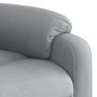 Sillón de masaje reclinable de pie de tela gris claro de , Sillones - Ref: Foro24-3204992, Precio: 255,54 €, Descuento: %