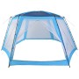 Blue fabric pool tent 660x580x250 cm by vidaXL, Pool and spa accessories - Ref: Foro24-91576, Price: 167,33 €, Discount: %