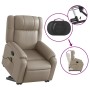 Sillón reclinable masaje pie cuero artificial color capuchino de , Sillones - Ref: Foro24-3205163, Precio: 303,76 €, Descuent...