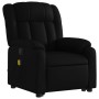 Black Artificial Leather Foot Massage Recliner by , Armchairs - Ref: Foro24-3205271, Price: 275,44 €, Discount: %