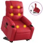 Roter Fußmassagesessel aus Kunstleder von , Sessel - Ref: Foro24-3206611, Preis: 385,99 €, Rabatt: %