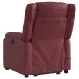 Sillón reclinable de masaje de pie cuero artificial rojo tinto de , Sillones - Ref: Foro24-3205161, Precio: 304,99 €, Descuen...