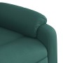 Silla de masaje reclinable de pie de tela verde oscura de , Sillones - Ref: Foro24-3205334, Precio: 394,40 €, Descuento: %