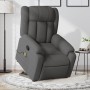 Silla de masaje reclinable de pie de tela gris oscuro de , Sillones - Ref: Foro24-3205329, Precio: 307,63 €, Descuento: %